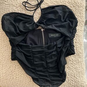 White Fox Boutique Corset Top